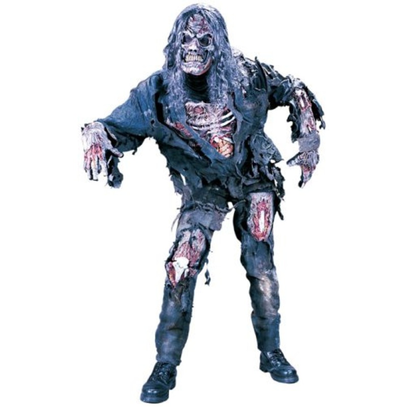 Zombie 3-D Costume Adult One Size Fits Most Up to 6ft & 200 lbs