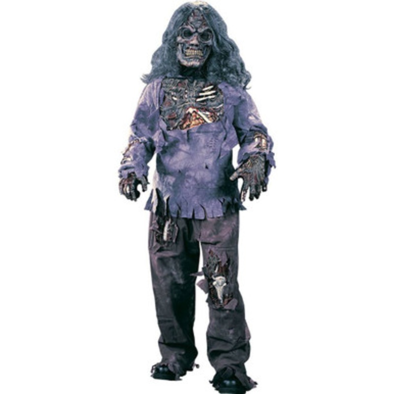 Zombie Complete Kids Costume 6'/200 Lbs