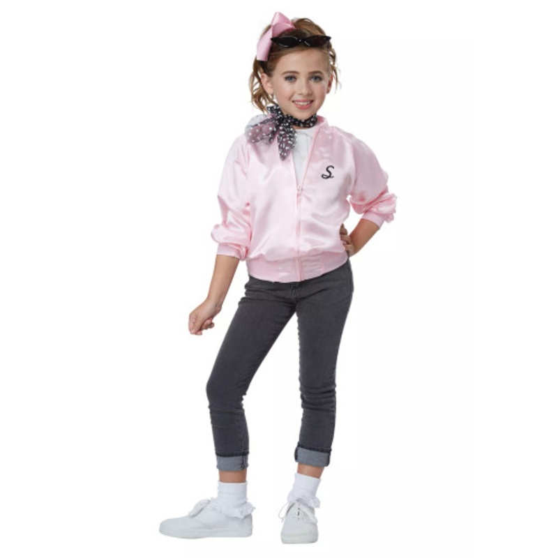 50's Satin Kid's Varsity Jacket Child X-Small 4-6