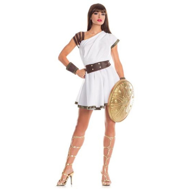Be Wicked Gallant Gladiatrix 3 PC Ladies Costume  Ladies Small/Medium 4-8