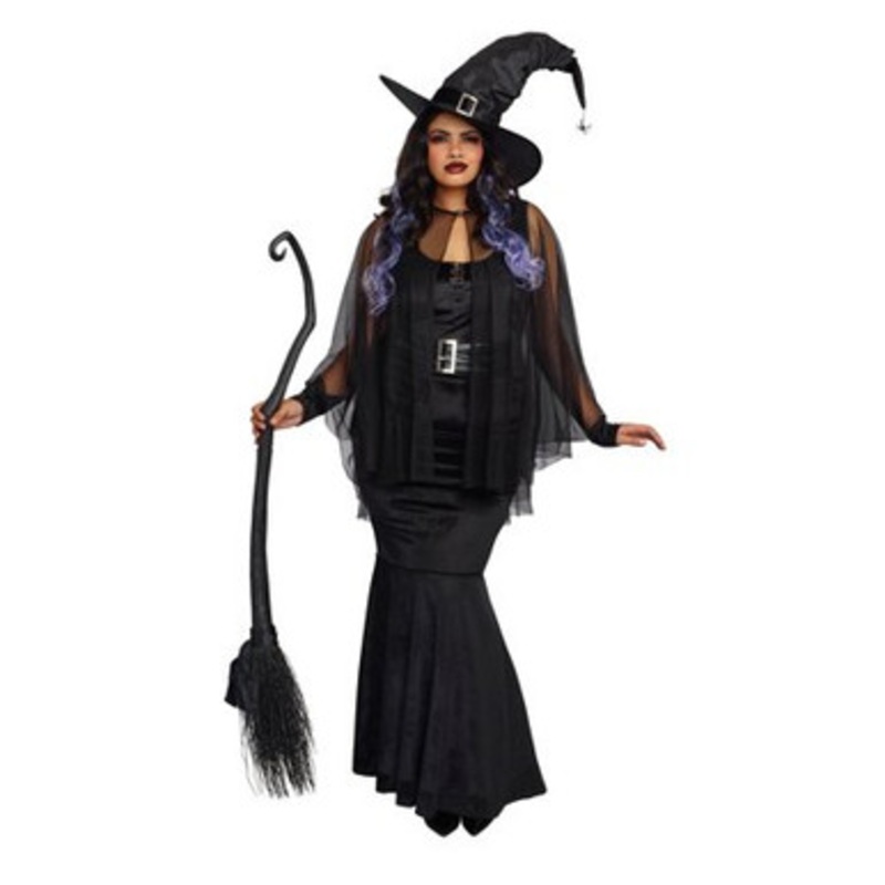 Bewitching Beauty Womens Plus Size Witch Costume Women's Plus 2X