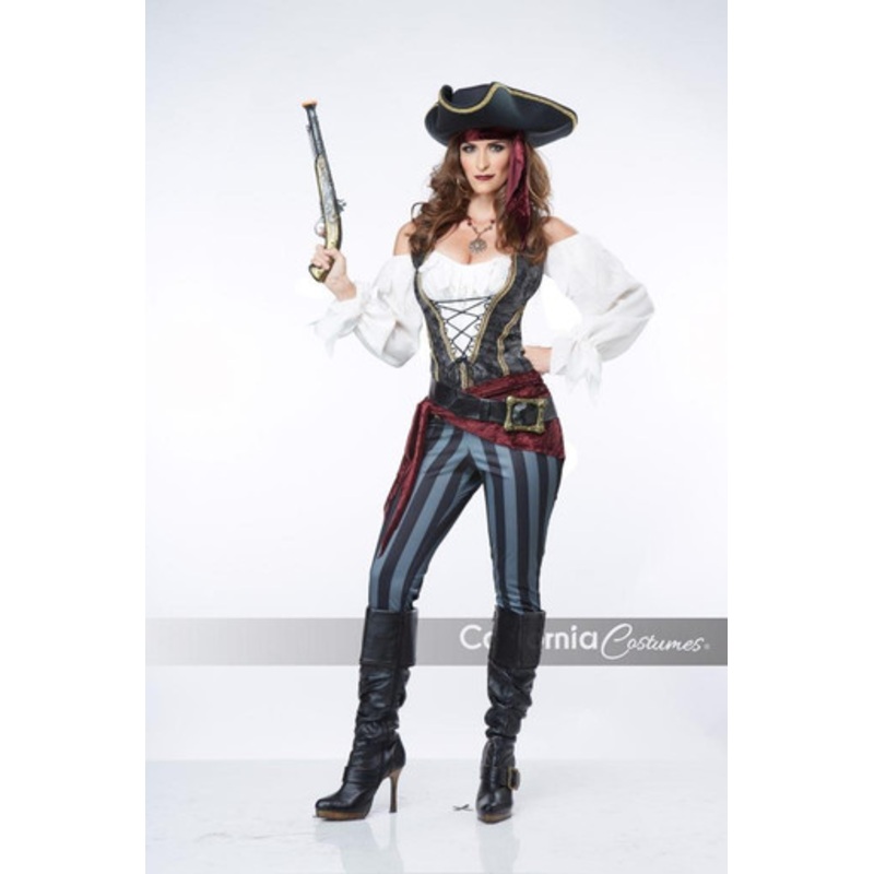 Brazen Buccaneer Ladies Pirate Costume Ladies X-Small 4-6