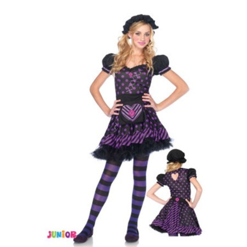 Dark Dollie Costume Junior Child's 10-12