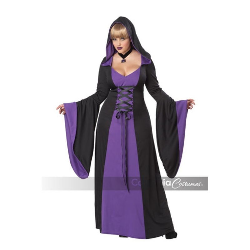 Deluxe Hooded Robe Plus Size Ladies Plus 1XL 16-18