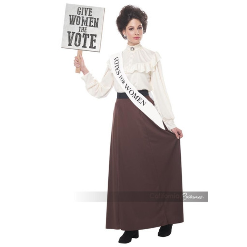 English Suffragette Ladies X-Small 4-6