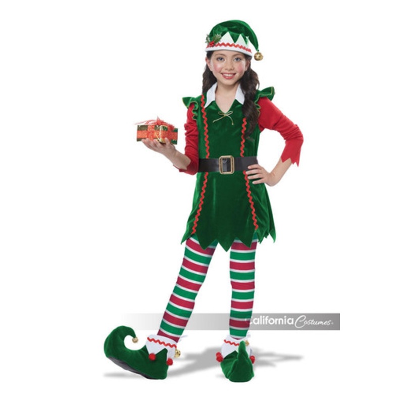Festive Elf Kid's Costume Child X-Small 4-6
