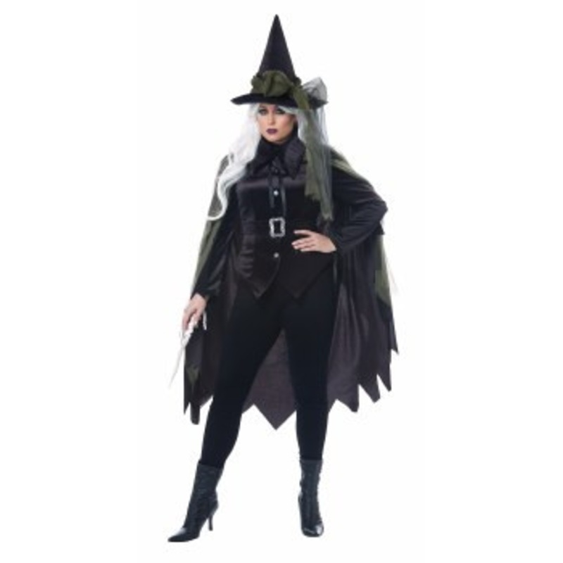 Gothic Witch Adult Full Figure Ladies Plus 1XL 16-18