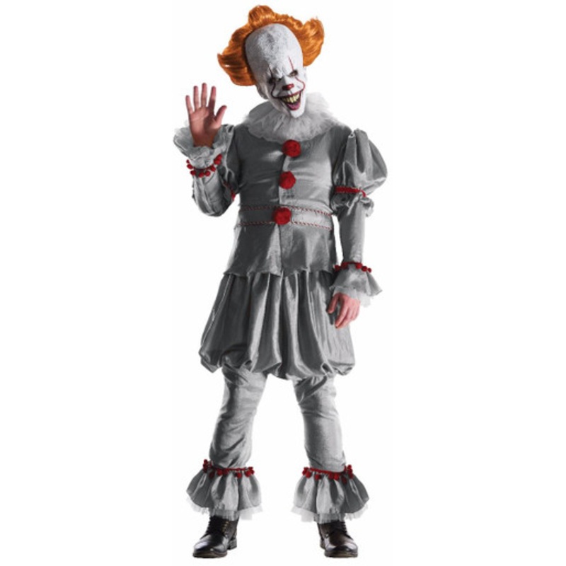 IT Movie Licensed Pennywise Grand Heritage Adult Costume 50-56