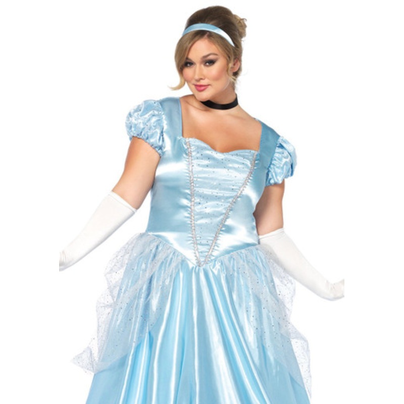 Leg Avenue Classic Cinderella Plus Costume Women's 16-20 Dress Size