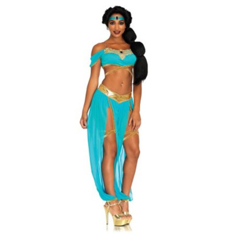 Leg Avenue Oasis Princess 4PC Ladies Costume Women's 4-6 Dress Size