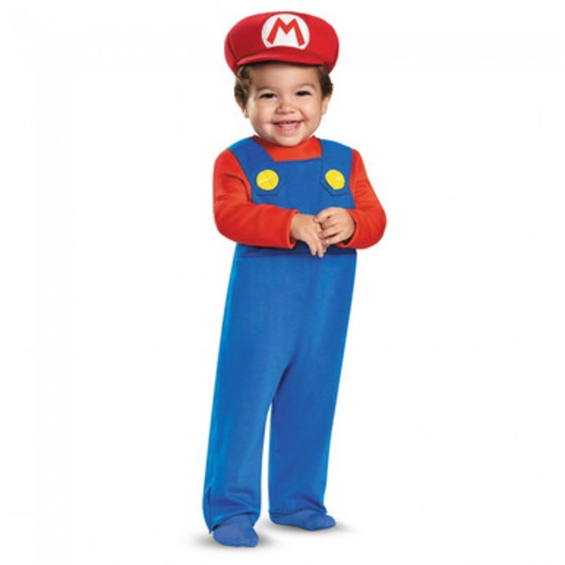 Mario Licensed Infant Costume Child (W) 12-18 Months