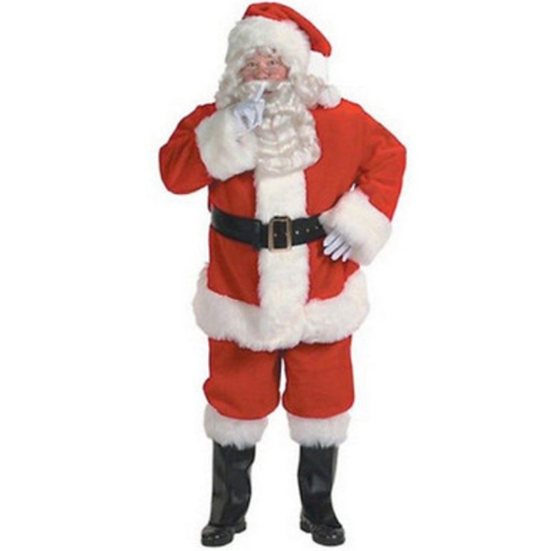 Professional Santa Suit Costume Large Jacket Size (42-48)