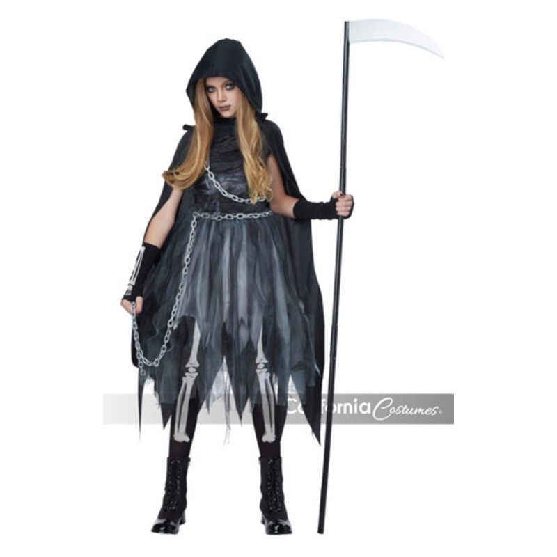 Reaper Girl Kids Costume Child Small 6-8