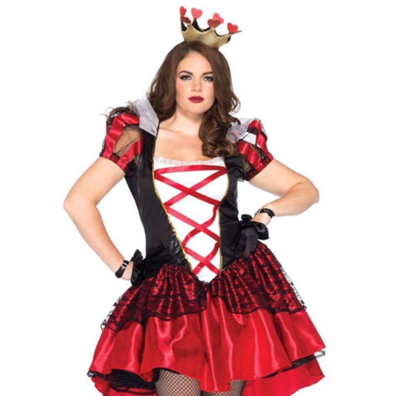 Royal Red Queen Full Figure Dress(86166X) Women's 16-20 Dress Size