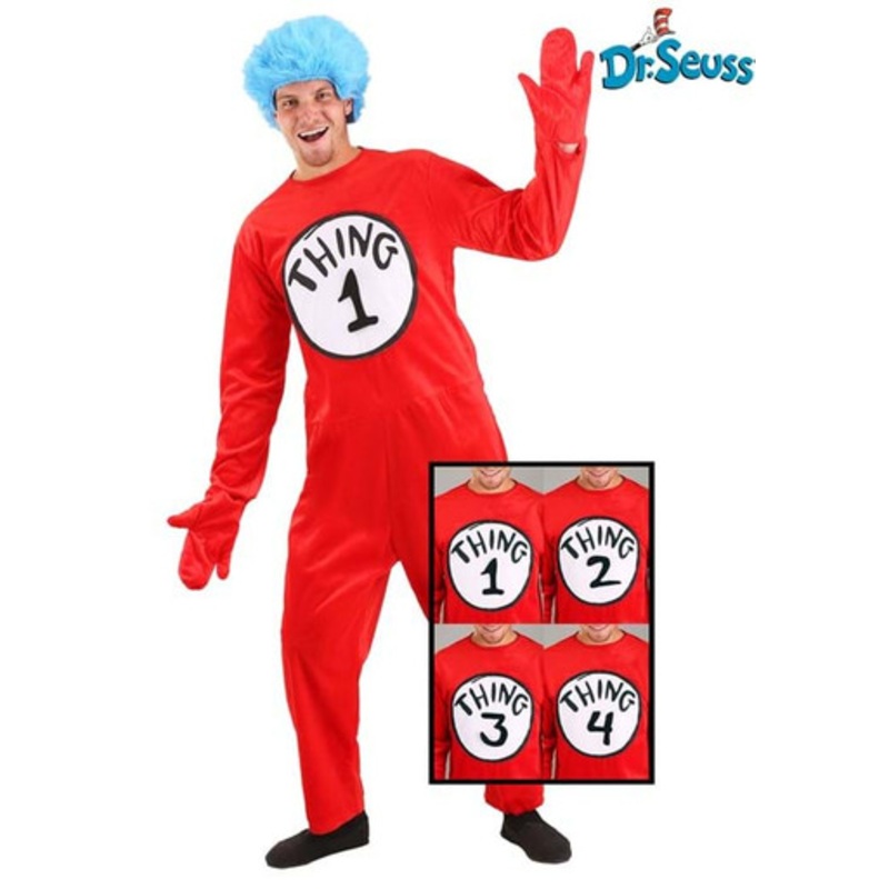 THING 1 & 2 DELUXE Child Extra Small 3-4
