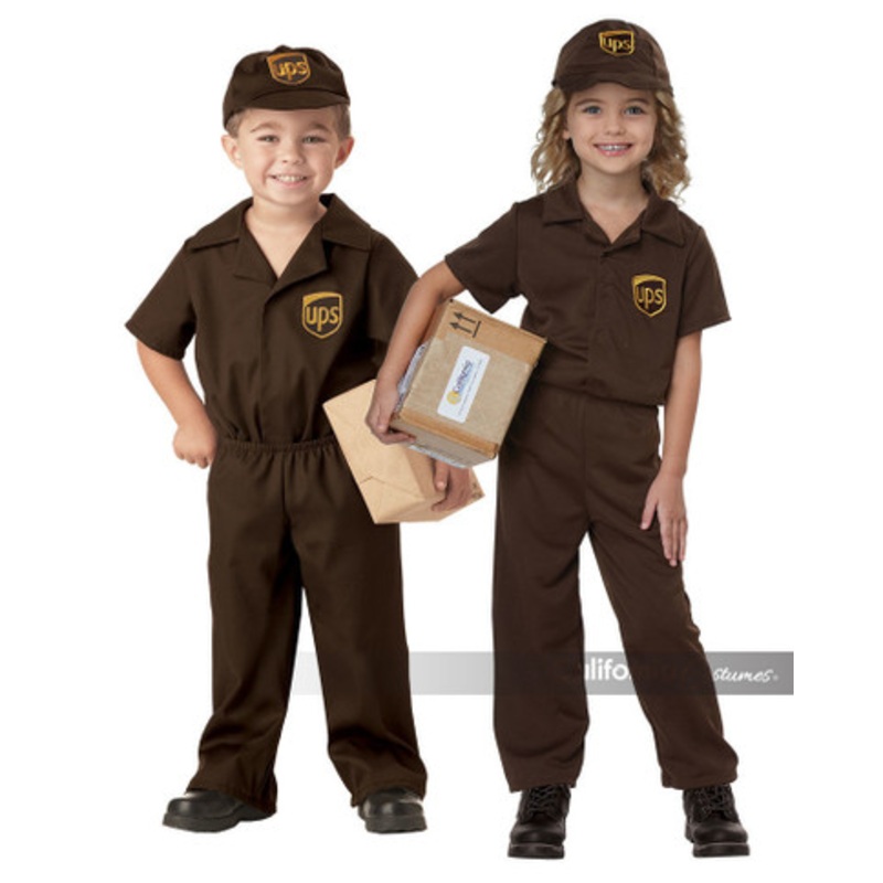 UPS Driver Toddler Toddler Small 2-3 Yrs