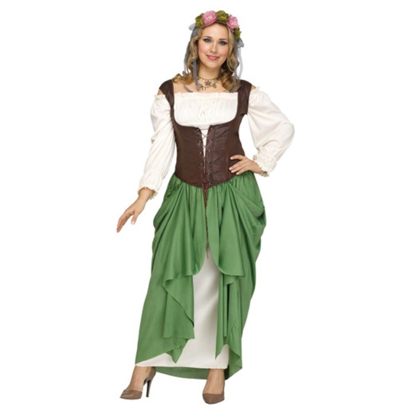 Wench Adult Costume 6'/200 Lbs