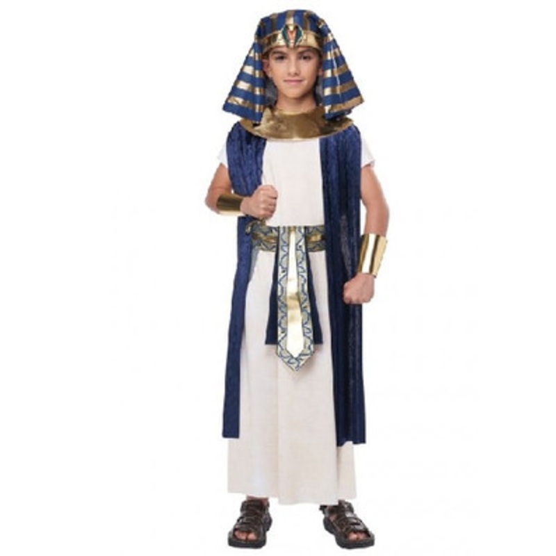 Ancient Egyptian Tunic Kids Costume Child Small/Medium 6-10