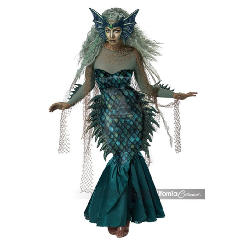 Dark Sea Siren Adult Costume Ladies Small 6-8
