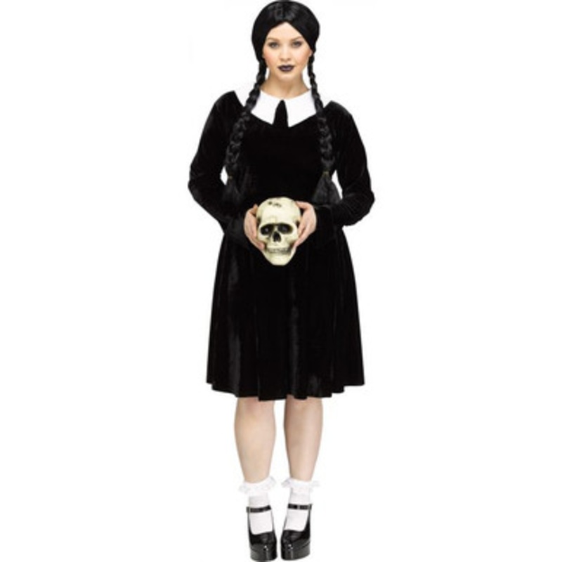 Gothic Girl Plus Size Costume 6'/200 Lbs