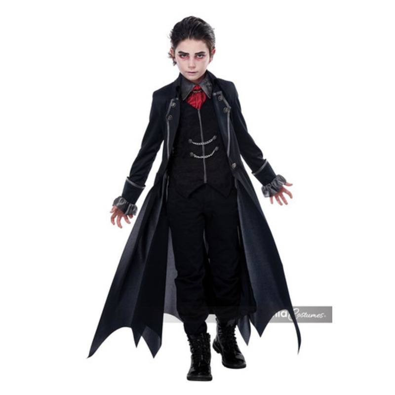 Gothic Vampire Child Costume Child Medium 8-10
