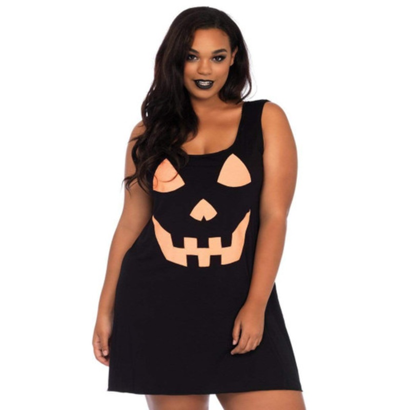 Jersey Pumpkin Dress Women's Costume Women's 16-20 Dress Size