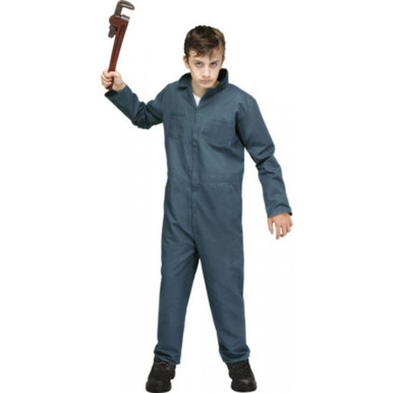 Maniac Mechanic Kids Costume 6'/200 Lbs