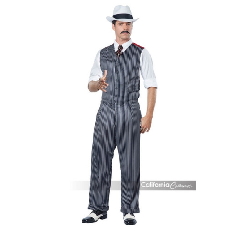 Mobster Adult Costume Mens Medium 40-42