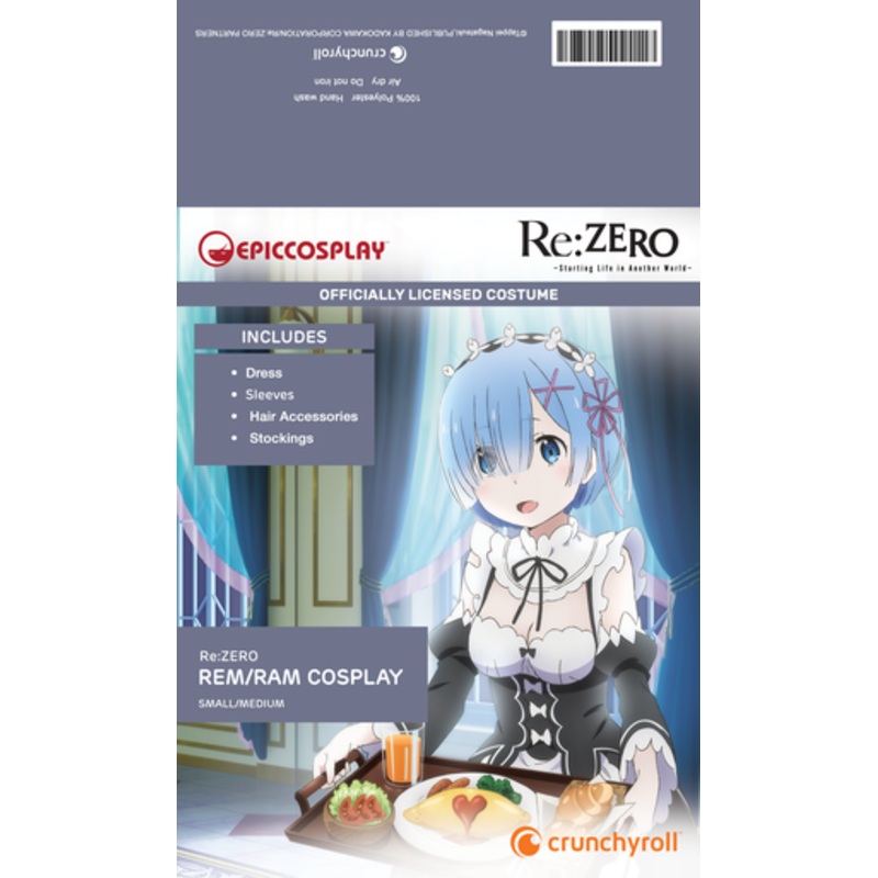 Re:Zero - Rem/Ram - Official Licensed Costume US Size 14