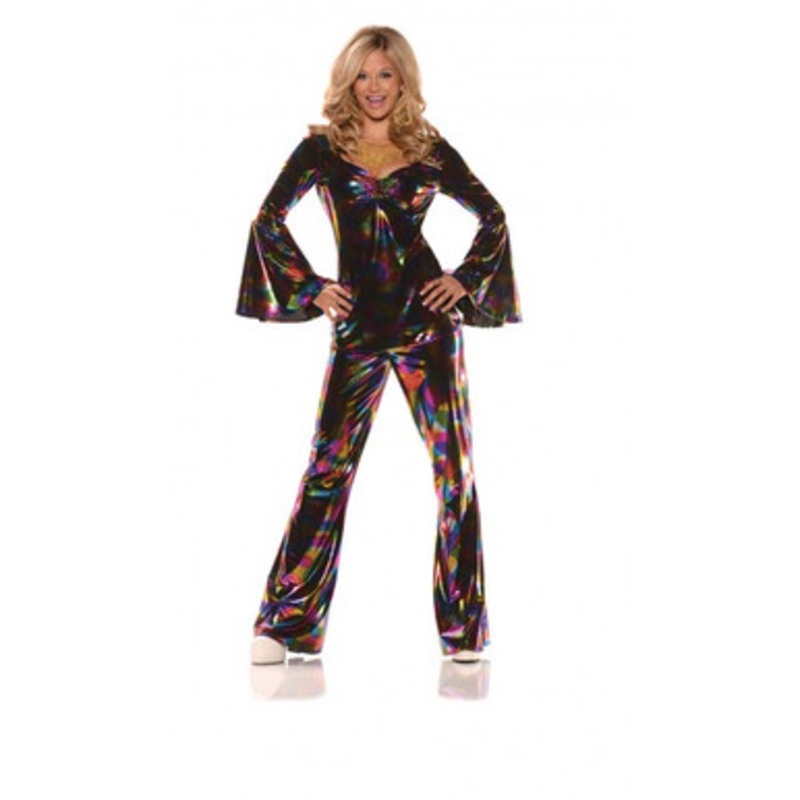 Underwraps Disco Diva Adult Costume Women Small 6-8