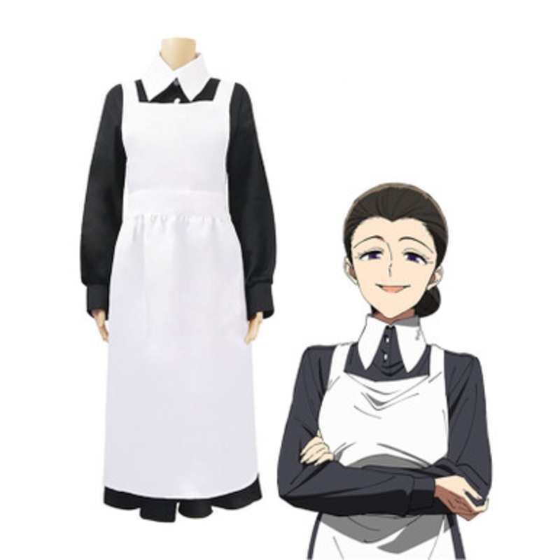 Anime The Promised Neverland Mama Isabella Cosplay Costume US Size 14