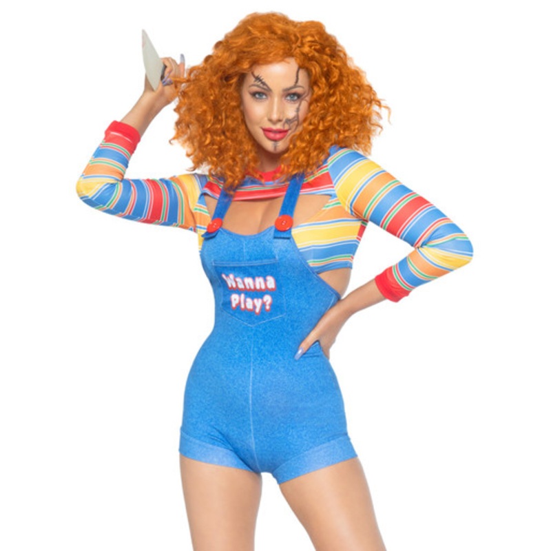 Demon Doll Killer Costume Women's 0-2 Dress Size