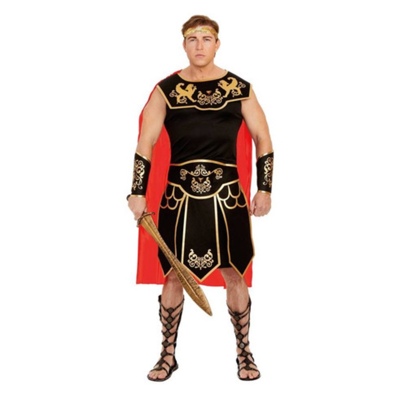 Dream Girl Men's Julius Caesar Costume Men's 38-40" chest, 32-34" waist