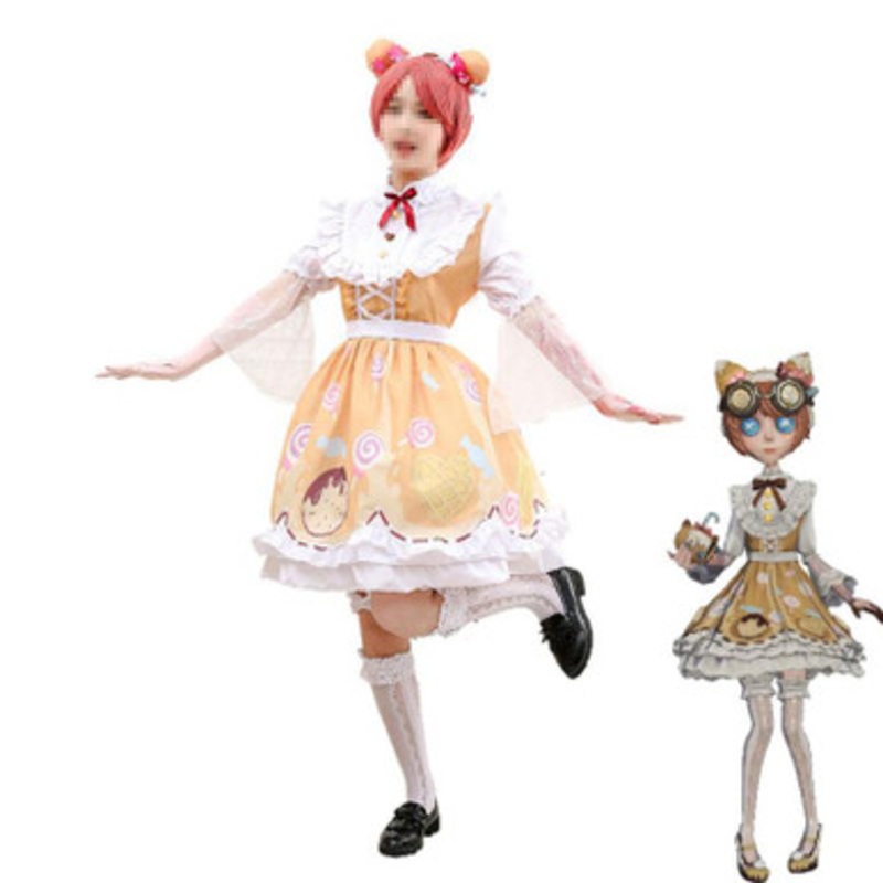 Game Identity V Tracy Reznik Mechanic Candy Girl Cosplay Costumes Large