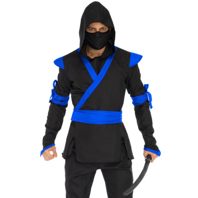Men's Ninja Adult Costume Men's: 36" - 38" Chest & 28" - 32" Waist