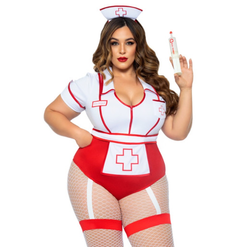 Plus Nurse Feelgood Sexy Costume Women's 1X/2X