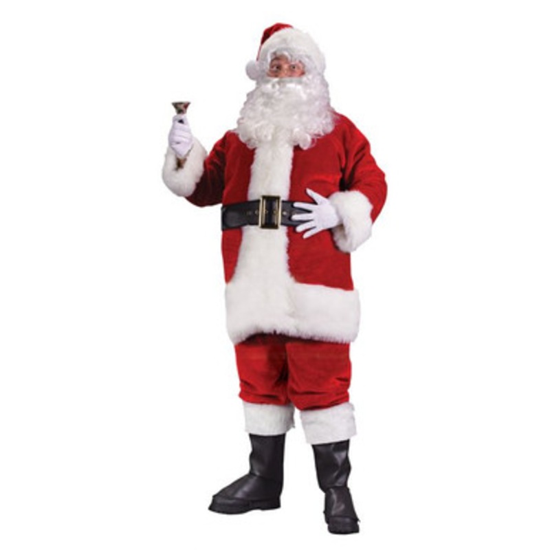 Regency Plush Red Santa Suit
