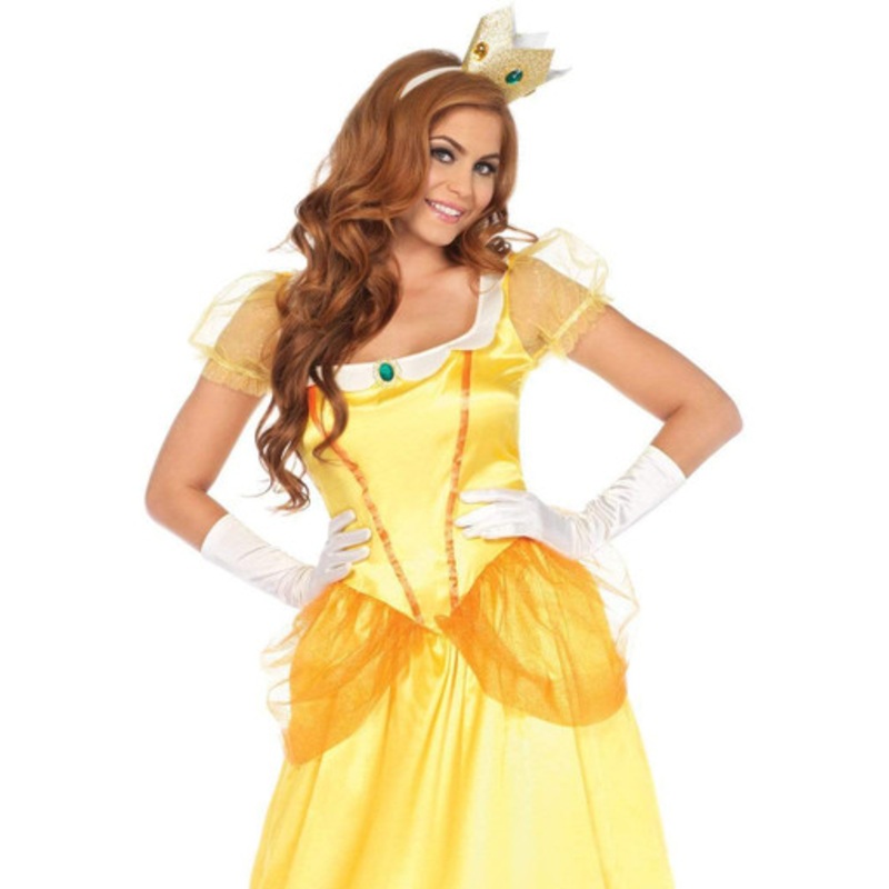 Sunflower Princess Costume Women's 4-6 Dress Size