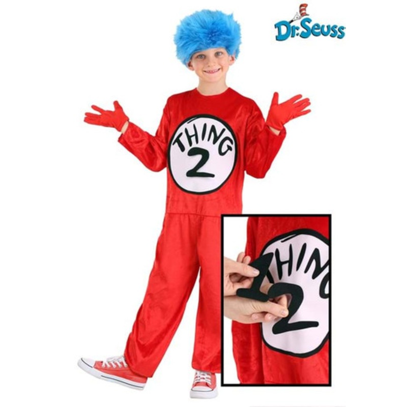Thing 1 & 2 Costume Child Child Medium