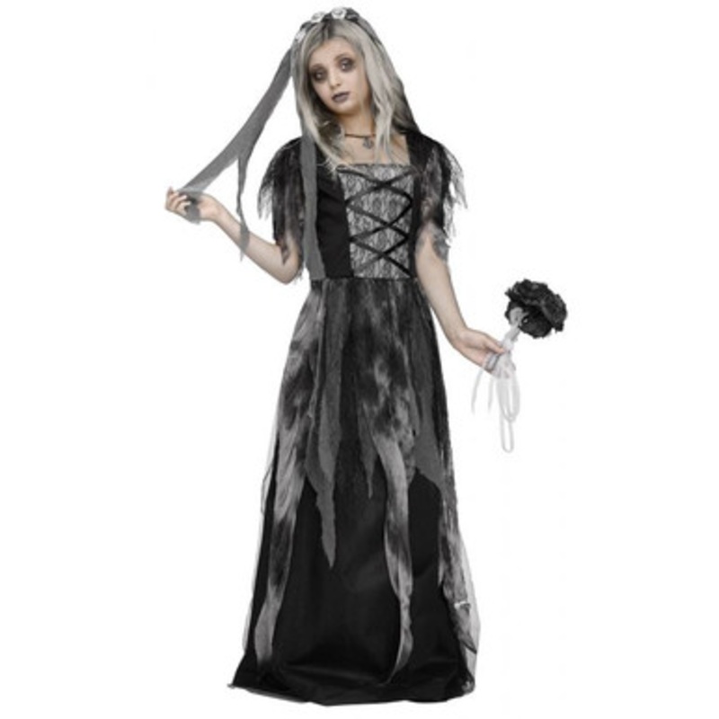 Cemetery Bride - Child Costume 6'/200 Lbs