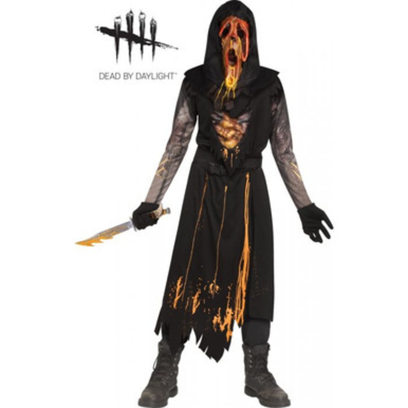 Dead By Daylight Scorched Ghost Face Child Costume US Size 14