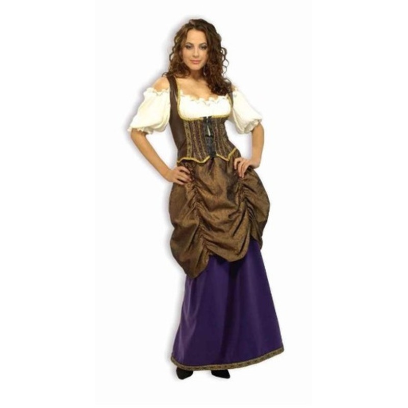 Deluxe Pirate Wench Lady's Costume Women's Medium 8-12