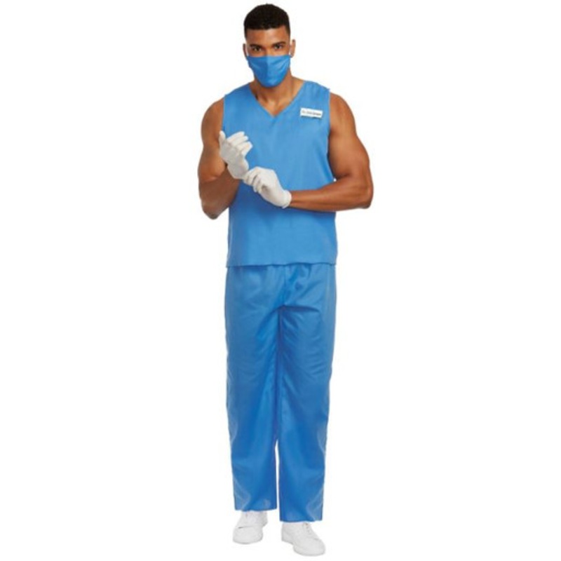 Dr. Ben Dover Adult Costume Men's 38-40" chest, 32-34" waist