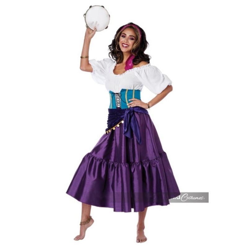 Enchanting Gypsy Adult Costume Ladies X-Small 4-6