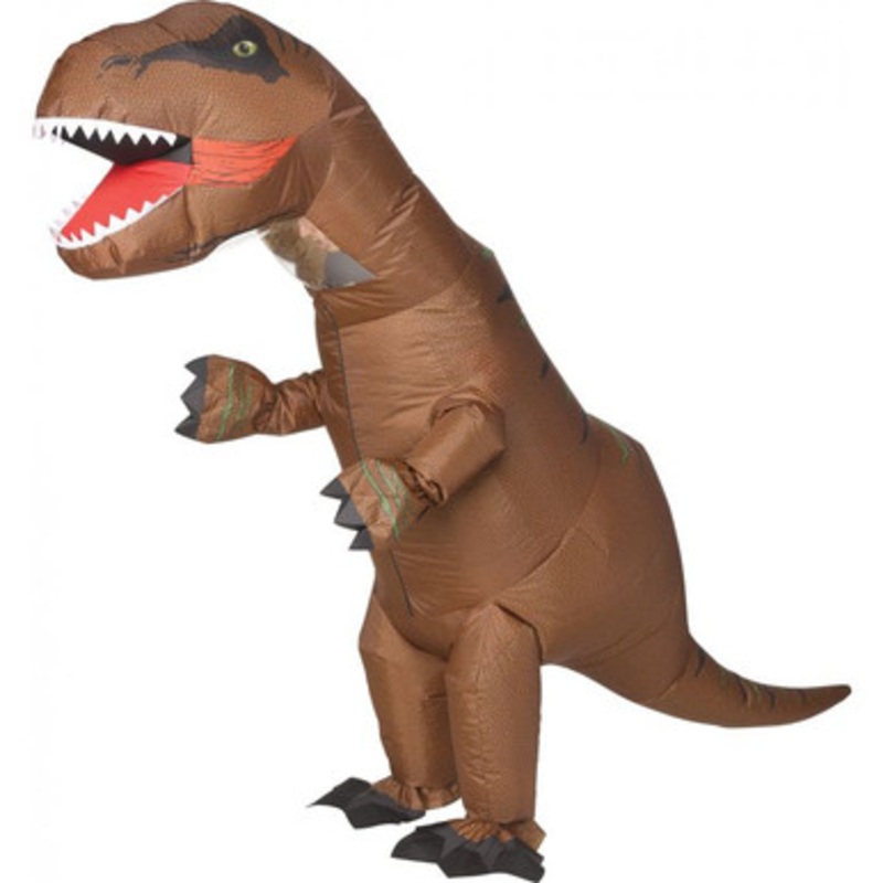 Fun World Adults Inflatable T-Rex US Size 14