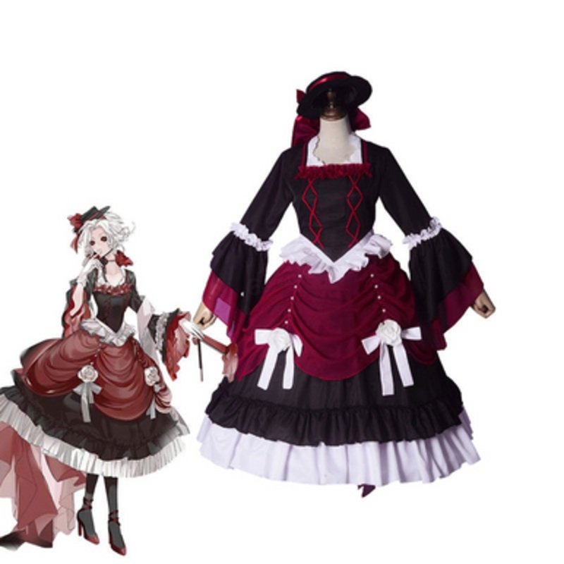 Game Identity V Bloody Queen Mary Cosplay Costume US Size 14