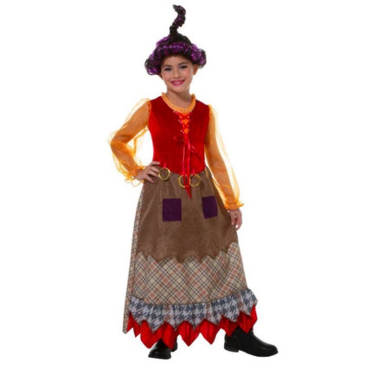 Goofy Salem Sister Kids Costume Large