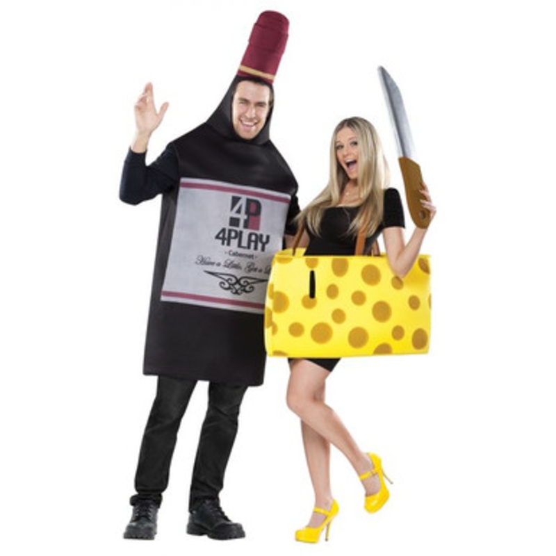 Perfectly Paired Costumes: Wine & Cheese