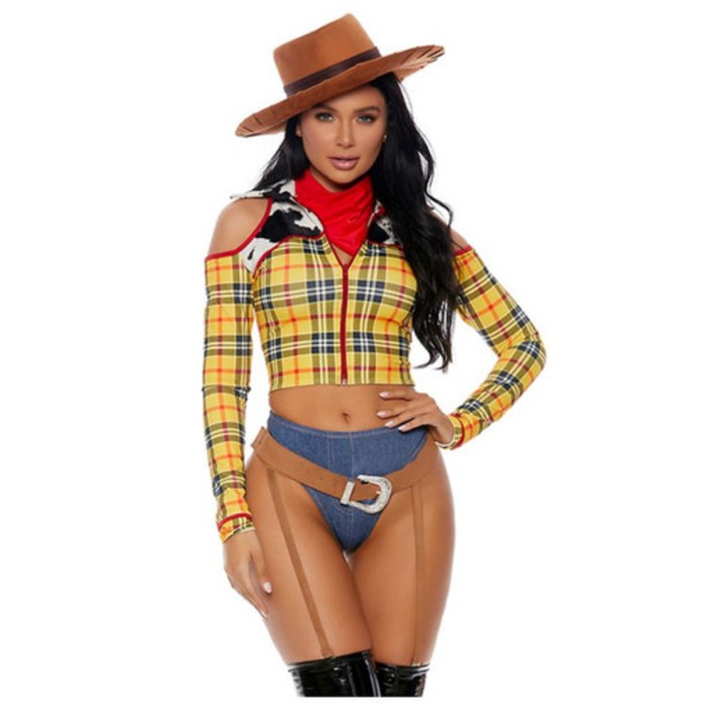 Playtime Sheriff Sexy Cowboy Movie Character Costume Large/X-Large