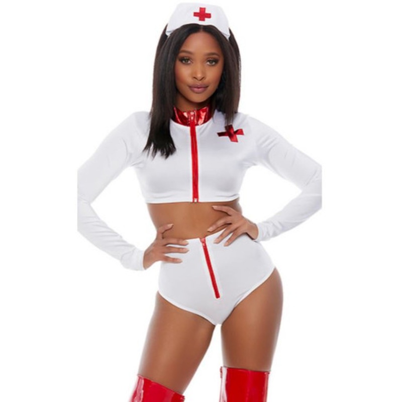 Rescue Me Sexy Nurse Adult Costume Large/X-Large